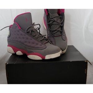 Air Jordan 13 Cool Grey/Fusion Pink-White